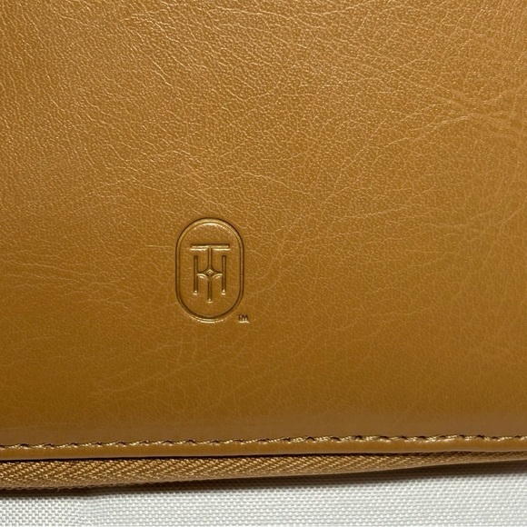 2/$30 Peter Pauper Press Tan Faux Leather Padded Portfolio with Notepad - Picture 7 of 11